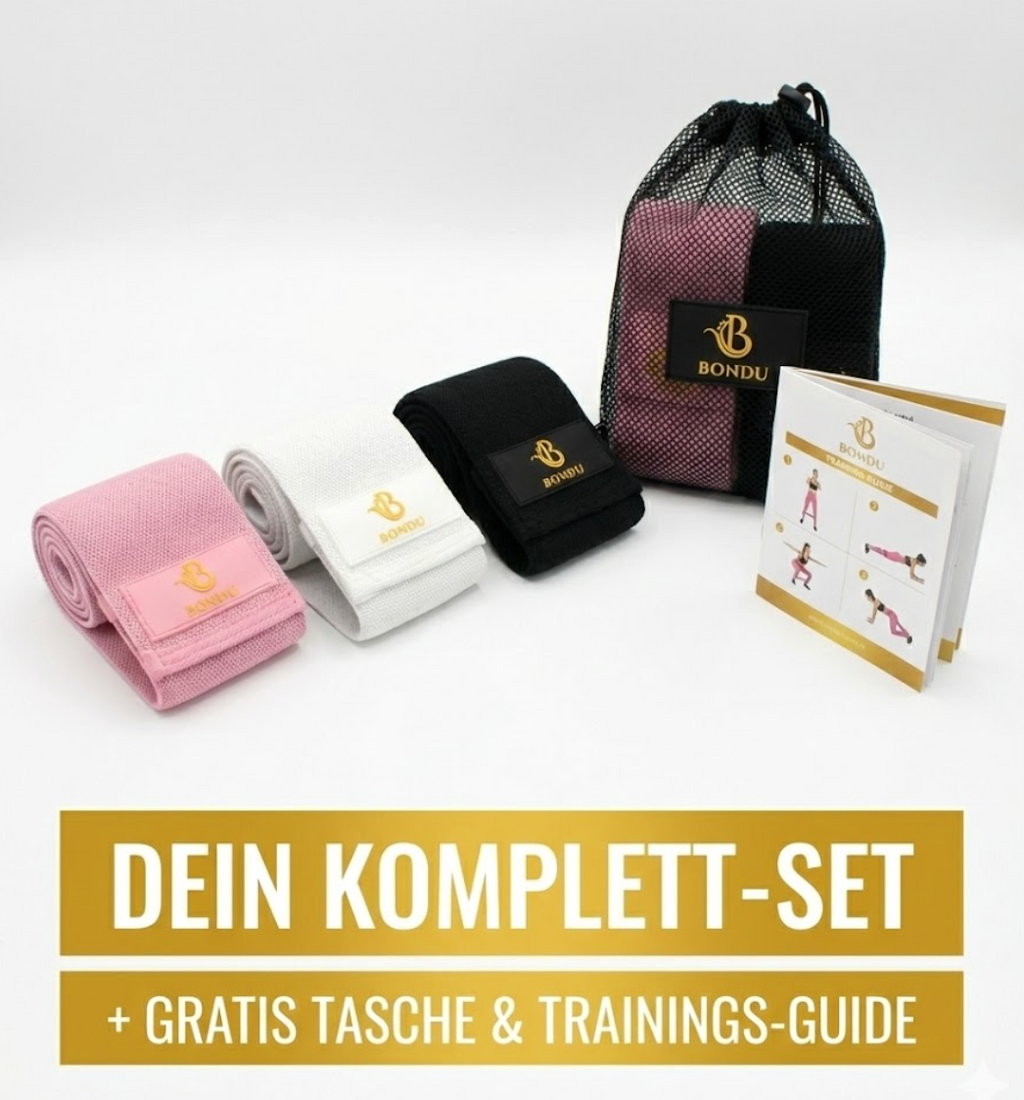 BONDU Resistance Bands – Fitnessbänder für Intensive Workouts