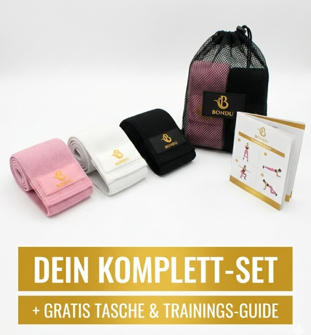BONDU Resistance Bands – Fitnessbänder für Intensive Workouts
